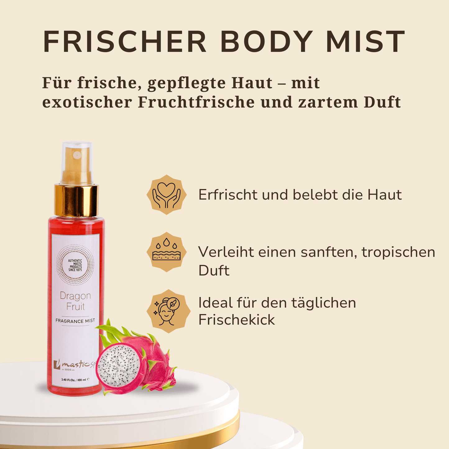 Dragon Fruit Duft-Mist – Frischer Körperspray