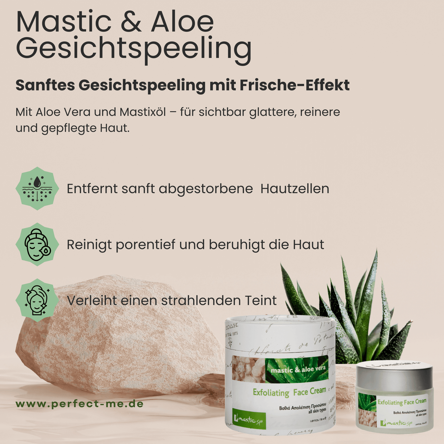 Aloe Gesichtspeeling