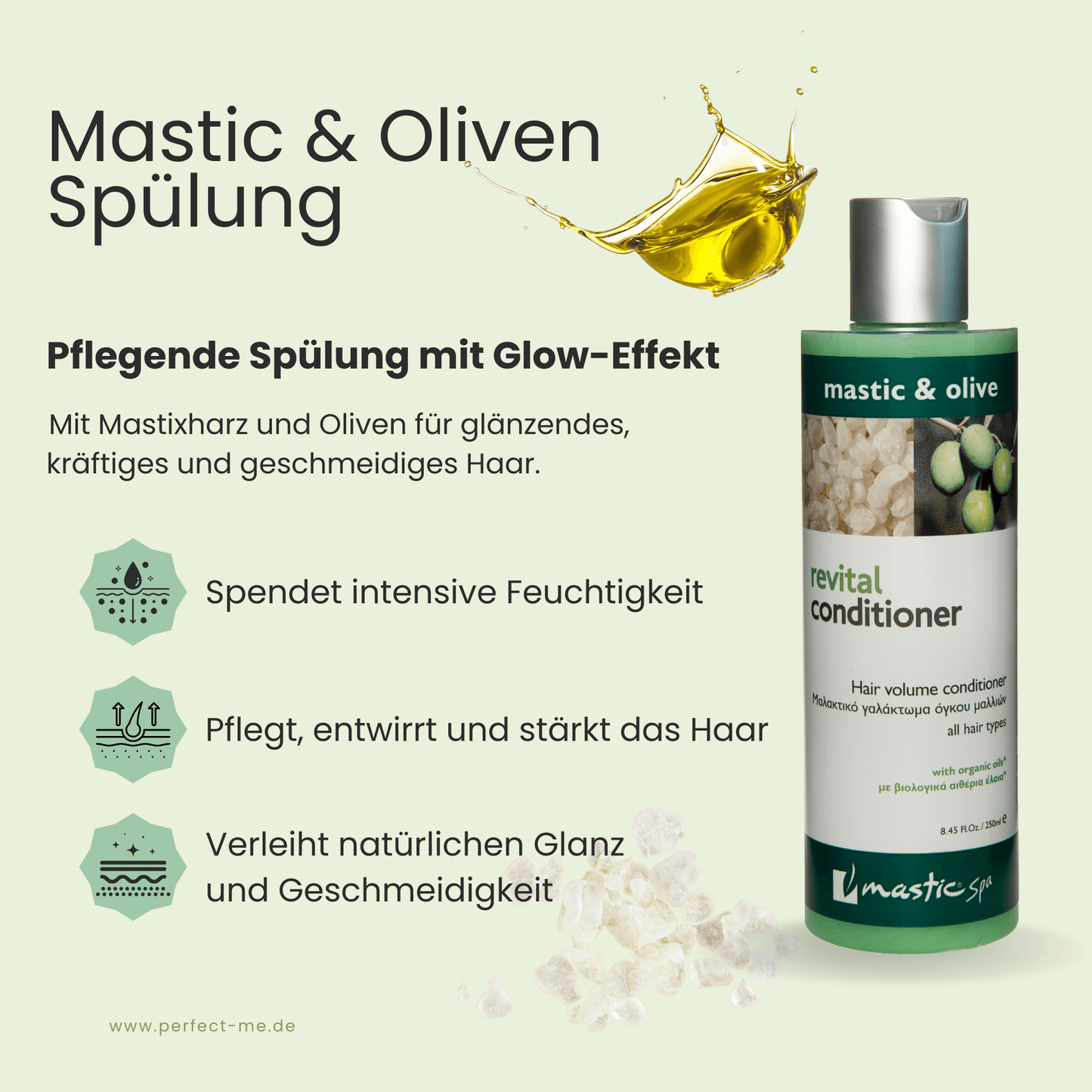 Oliven-Körperpeeling mit Mastix