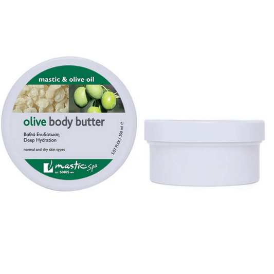 Olive Körperbutter mit Chios-Mastix & Olivenöl – 150 ml