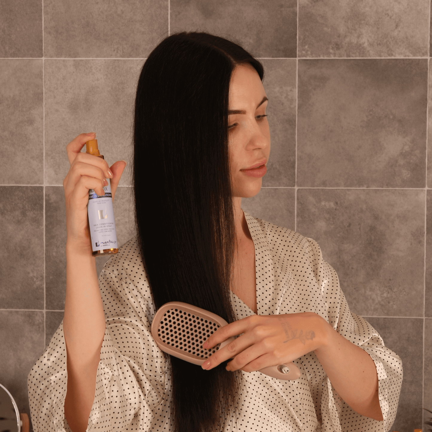 Leave-in Conditioner mit Mastix & Aloe Vera