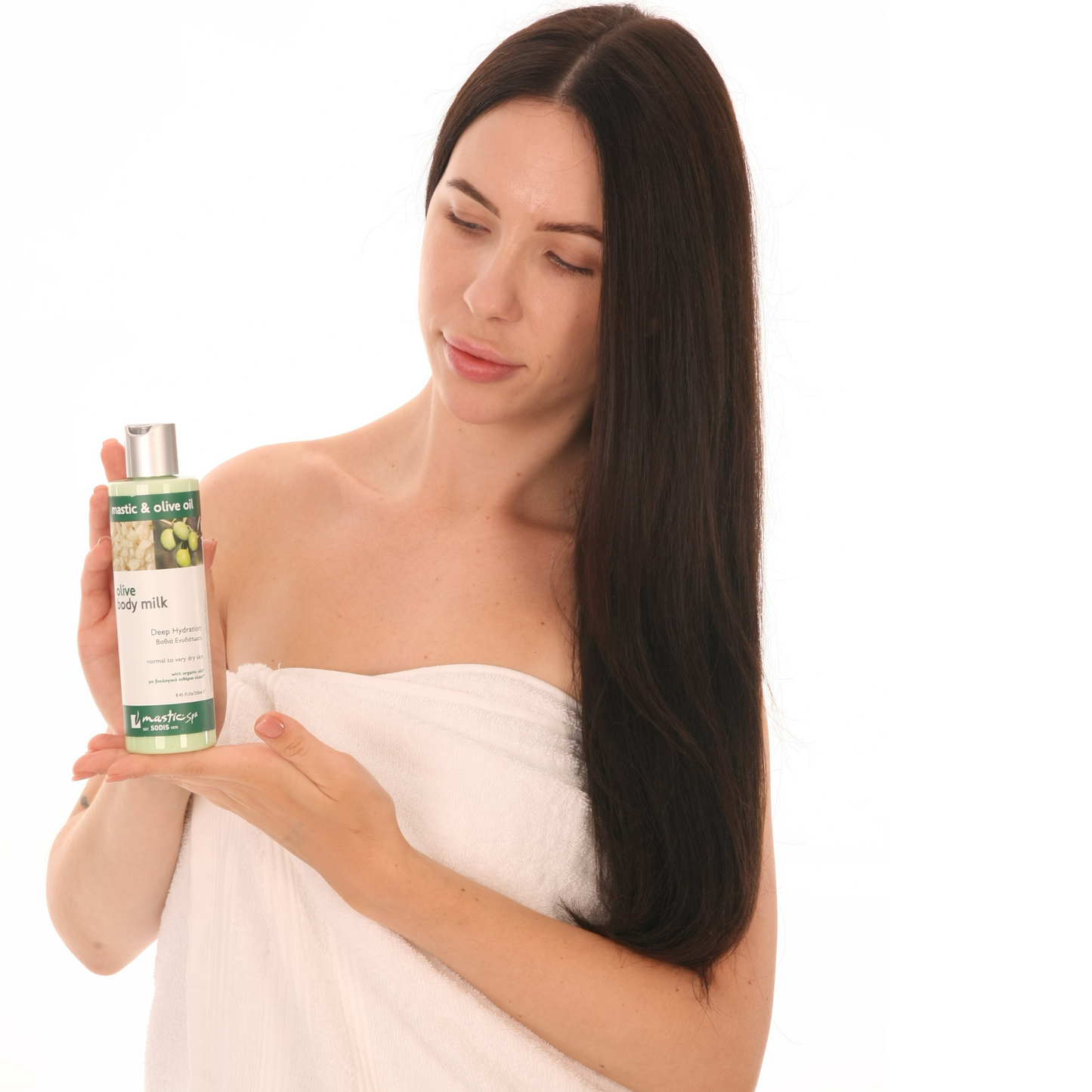 Oliven Körpermilch mit Mastix