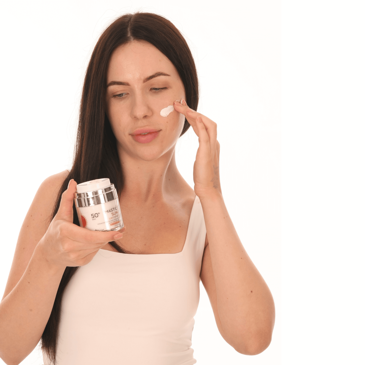 Anti- Flecken- Sonnenschutz- Gesichtscreme SPF50+