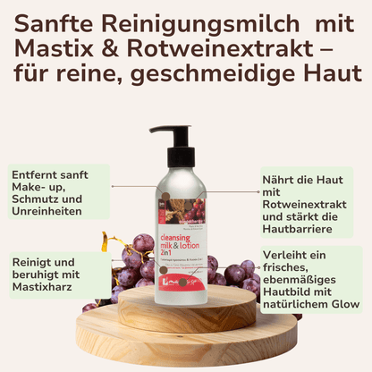 2in1 Reinigungsmilch & Lotion